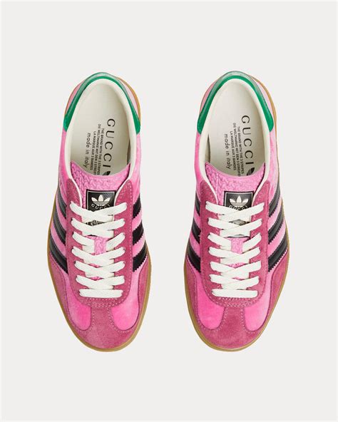 adidas x gucci pink gazelle|Gucci Adidas sambas pink.